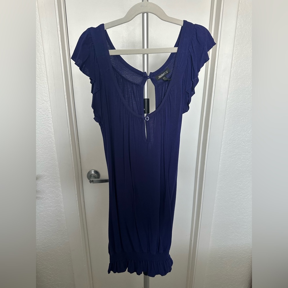 Jimmy’Z Blue/purple Tunic Top Size XS